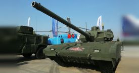 Экспортная версия танка «Армата» впервые представлена на форуме «Армия-2022»