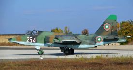 Минобороны Болгарии подтвердило потерю самолета Су-25 в авиационном происшествии