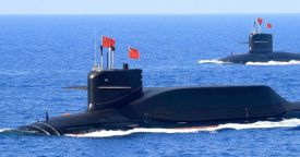 Китай впервые показал новую ПЛАРБ проекта 094А