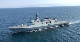 Первый корвет УРО типа Ada для ВМС Украины спущен на воду в Турции