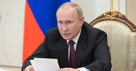 Путин провел заседание координационного совета по обеспечению спецоперации