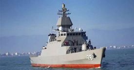 Новый эсминец "Дейламан" поступил на вооружение ВМС Ирана в Каспийском море
