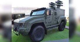 Российские спецподразделения будут оснащаться ПТРК и ЗРК на шасси бронеавтомобиля «Тигр»