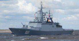 Корабли ВМФ России отрабатывают противодействие ННА