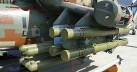 Российские вертолеты применяют модернизированные ракеты «Хризантема»