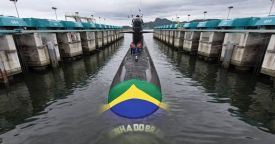 В Бразилии спущена на воду третья построенная по проекту Scorpène подлодка