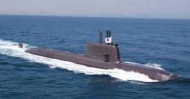 В состав ВМС Южной Кореи вошла третья ДЭПЛ типа KSS-III