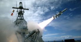 ВМС США установили ракетный комплекс "Гарпун" на фрегат "Коронадо"