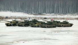 ОБТ Т-80У и Т-72Б3